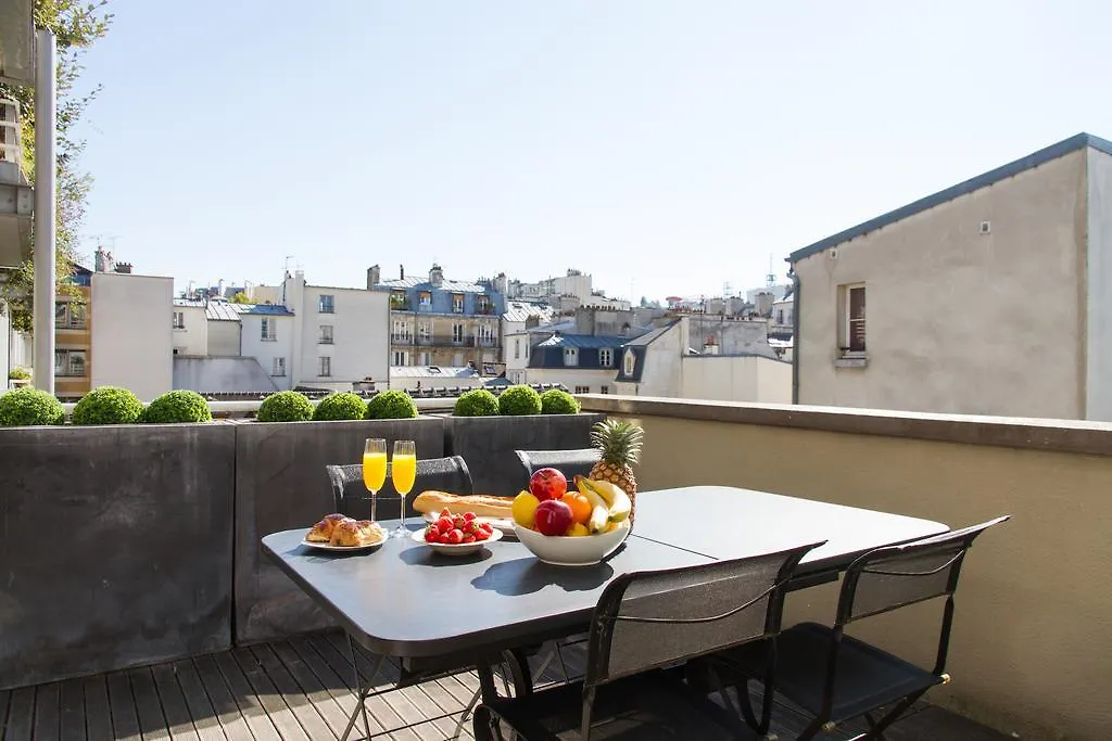شقة Private And Terrace - Le Marais باريس